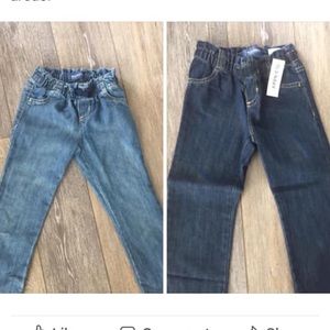 Two pairs of girls 5t old navy jeans